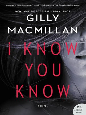 cover image of I Know You Know
